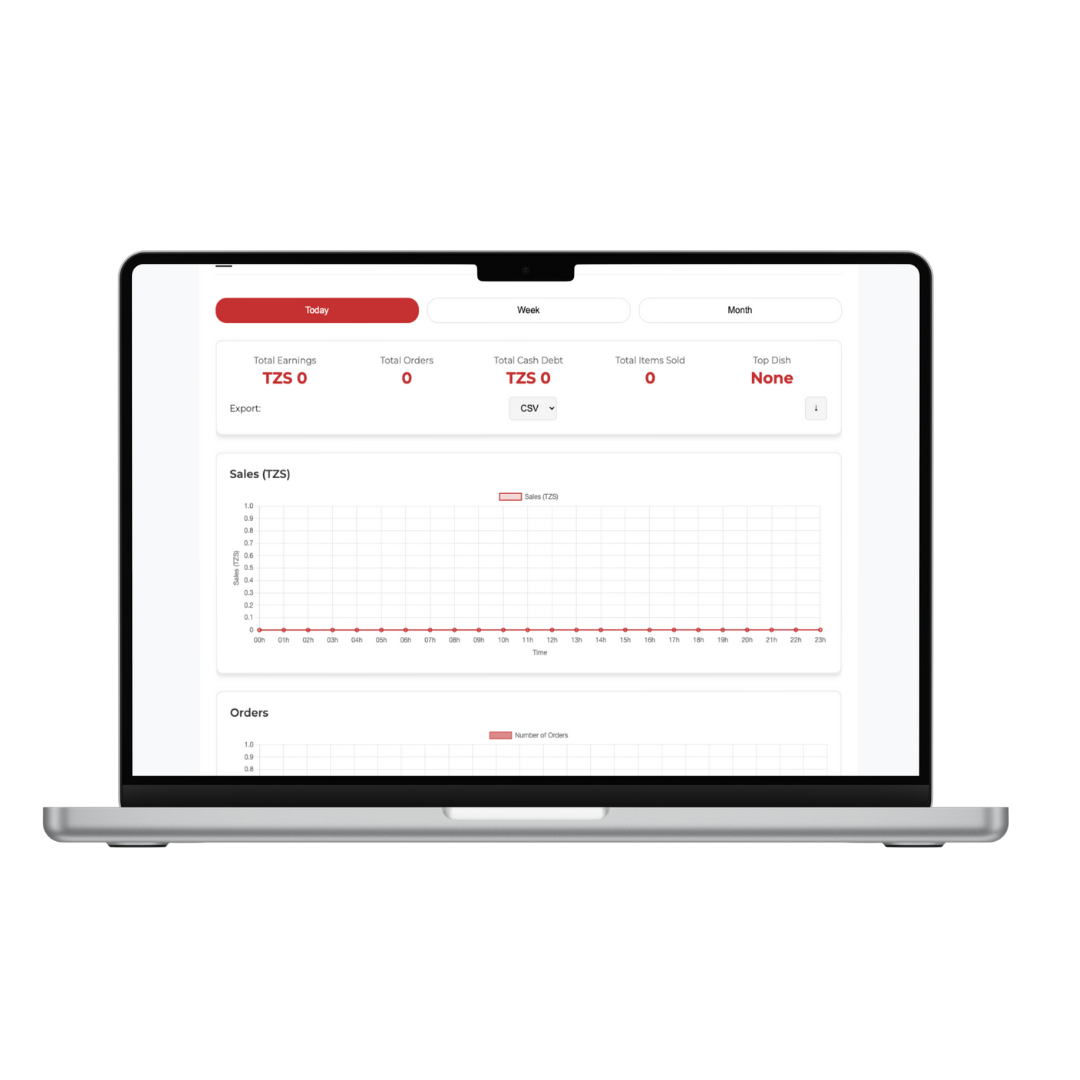 Verse Menu Web Dashboard